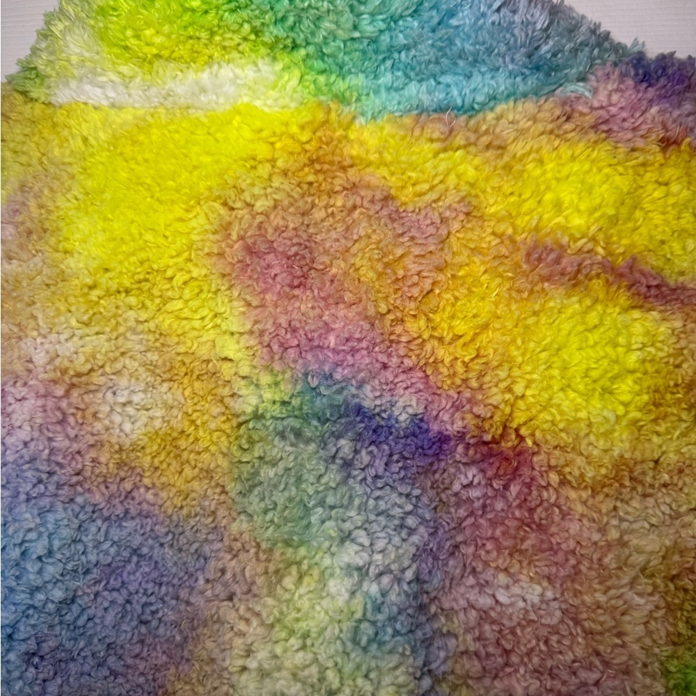 Haptics Colorful Tie Dye Fleece Pullover Size M - Picture 7 of 10